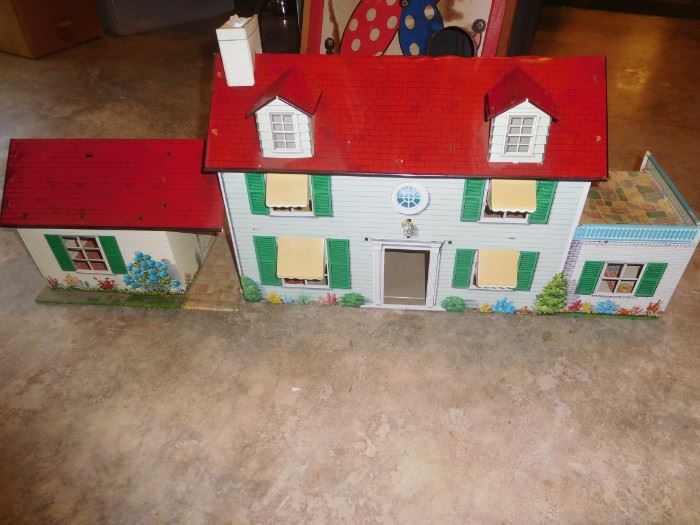 Vintage metal play house