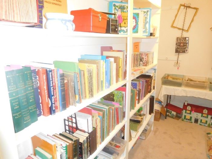 Lots of vintage children's books