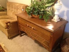 Antique blanket chest