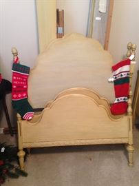 Vintage twin bed headboards and footboards