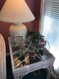 DuPont rattan end table