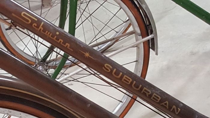 Vintage Schwinn Suburban Bicycle