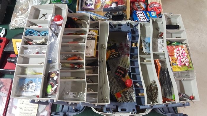 Tackle Box with lures and more!