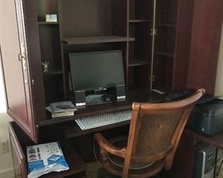 Compact home office system.