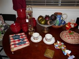 hygrometer and kitchen items