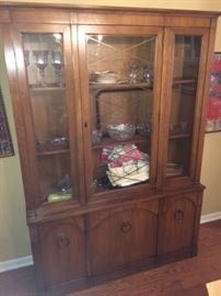 Mid century china cabinet