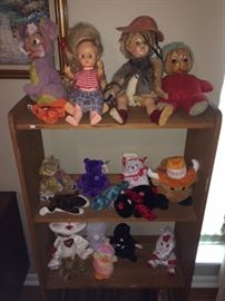 dolls and toys