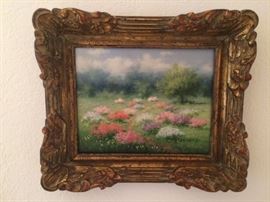 Milbie Benge oil painting