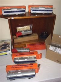 Vintage Lionel train cars