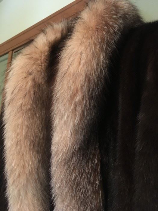 And why not. Better now than never. Affordable full length mink that should be worn...just because. Newer like condition and well maintained.
