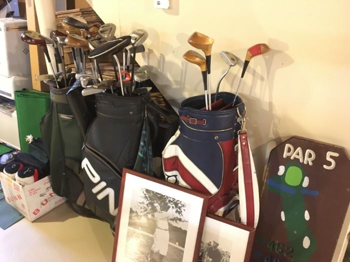 Golf items of interest.