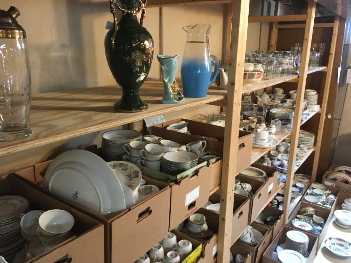 Aynsley, Block, Caleca, Corning, Coalport...
