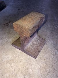 Railroad Track Section For Anvil Use