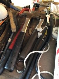 Assorted Hammers, Mallots and Other Hand Tools