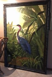 Oversize Oil Canvas, Crane