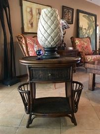 Hooker Seven Seas Chairside Table