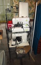 2 sewing machines