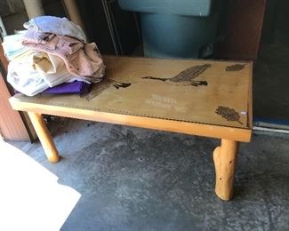 Handmade coffee table