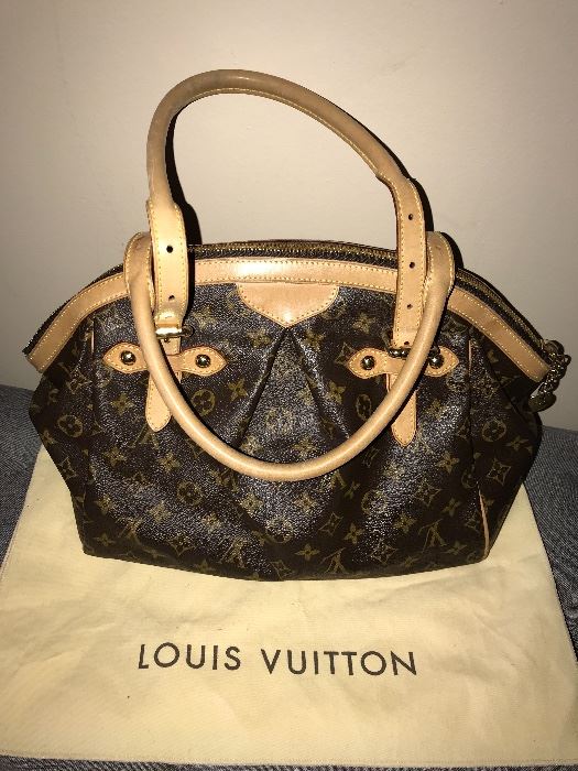 AUTHENTIC LOUIS VUITTON TIVOLI GM HANDBAG