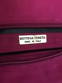 VINTAGE BOTTEGA VENETA PINK SUEDE HANDBAG