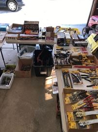 WRENCHES, PLIERS, CLAMPS, WIRE CUTTERS, UTILITY KNIVES, BOX CUTTERS