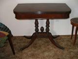 MAHOGANY CARD TABLE