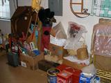lots of stuff in garage