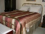 QUEEN BRASS BED