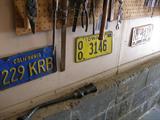 VINTAGE LICENSE PLATES