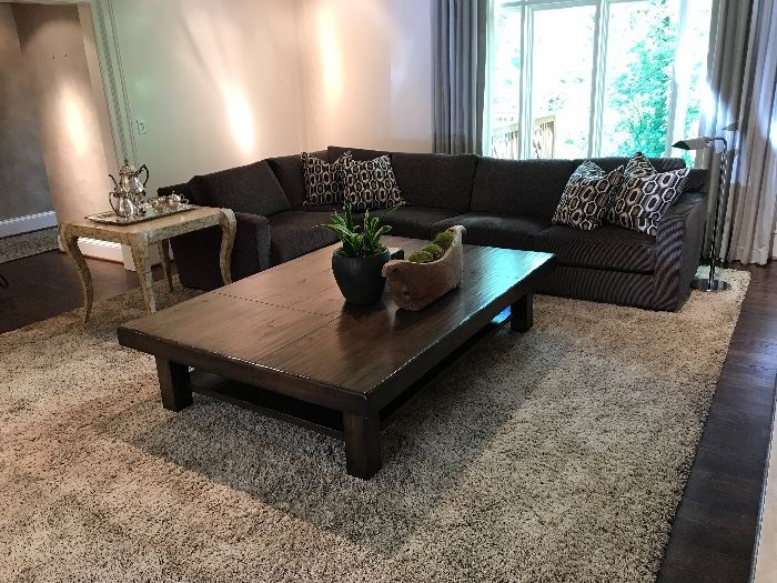 Kravet sectional sofa.