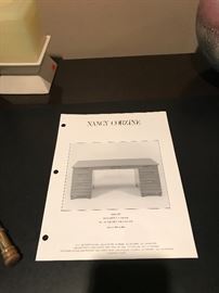 Nancy Corzine Desk tear sheet