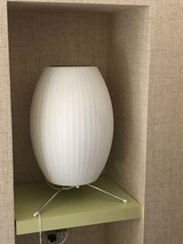 Pair of George Nelson Cigar Tripod Lamps