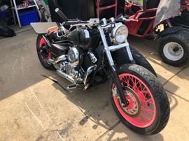 Yamaha motorcycle, no keys, no registration. Do not know if it runs or not. Sold as is. $500 or best offer. Call for details.