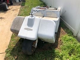 Harley Davidson golf cart - as is $100 or best offer. Please call if interested.