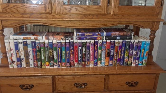 LOADS of Disney VHS