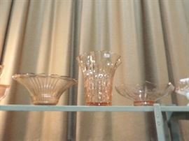 Pink Depression Glass