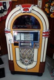 Rowe AMI Coin Operated Electric Compact Disc Jukebox With Keys, 62" x 34" x 29"