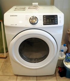 Samsung High Efficiency Moisture Sensor Electric Dryer, Model #DV42H5000EW/A3, 39" x 27" x 30"