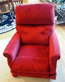 Lazy Boy Upholstered Swivel, Rocking Recliner