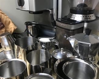 Selection of Espresso Making Pitchers and more...