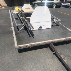 Raft and Trailer