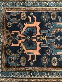 Measures 2’9” x 5’. 