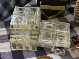 Lucite Salt and Pepper Shakers