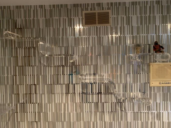 Lucite Wall Shelf