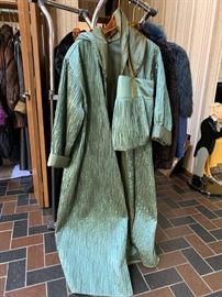Silk Wrap with Matching Purse