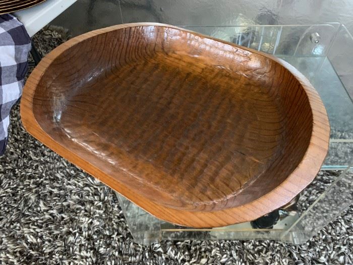 Large Wooden Bowl
