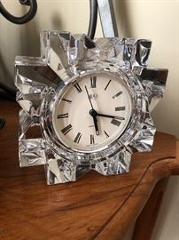 Crystal clock $10