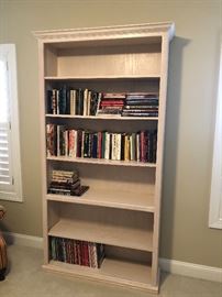 Solid wood bookshelf $100