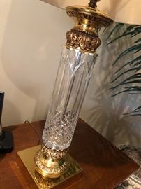 Crystal lamp $75