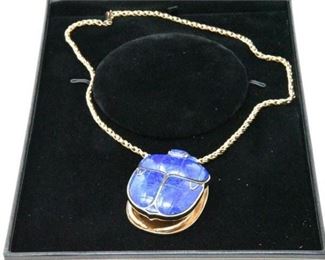 5. Egyptian Scarab Pendant